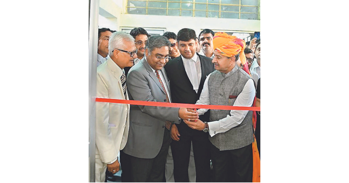 Justice Rastogi inaugurates country’s Ist VC centre in Jpr